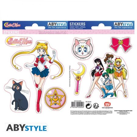 SAILOR MOON - Stickers - 16x11cm/ 2 planches - Sailor Moon