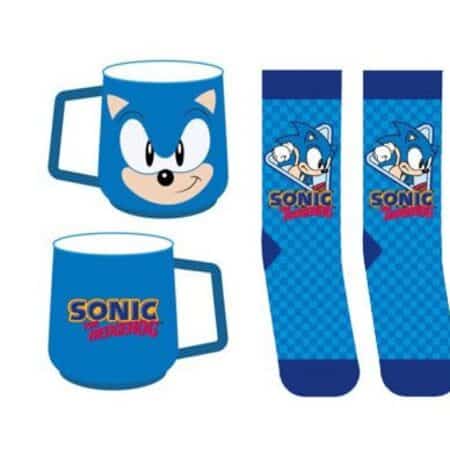 Sonic the Hedgehog mug et chaussettes Set Sonic