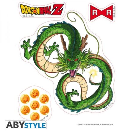 DRAGON BALL - Stickers - 16x11cm/ 2 planches - DBZ/ Shenron