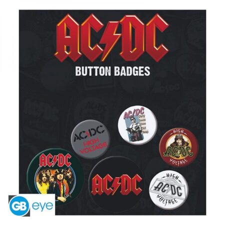 AC/DC - Pack de Badges - Mix