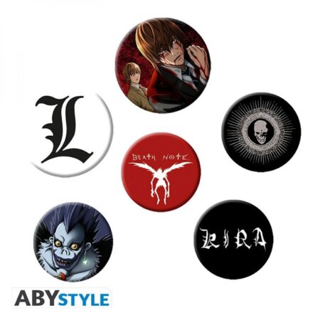 DEATH NOTE - Pack de Badges - Mix