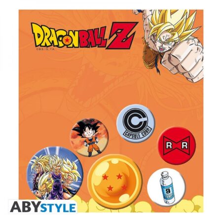 DRAGON BALL - Pack de Badges - DBZ/Mix