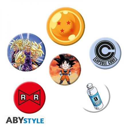 DRAGON BALL - Pack de Badges - DBZ/Mix