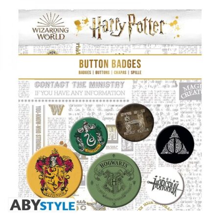 HARRY POTTER - Pack de Badges - Mix