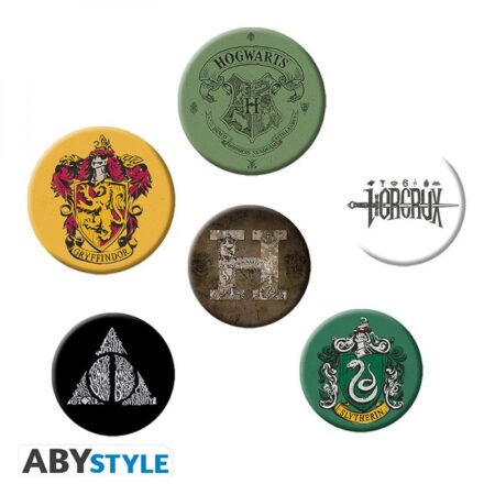 HARRY POTTER - Pack de Badges - Mix