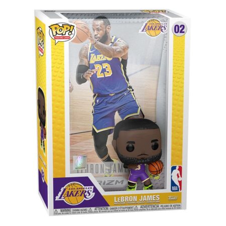 NBA Trading Card POP! Basketball Vinyl figurine LeBron James 9 cm N°02