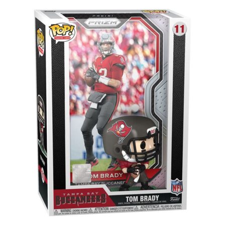 NFL Trading Card POP! Football Vinyl figurine Tom Brady 9 cm N°11