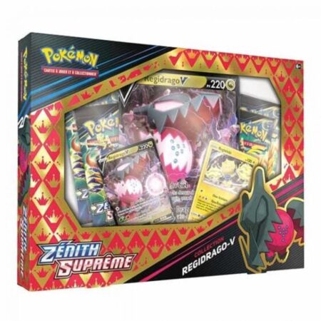 Pokémon - Pokemon - Coffret - 4 boosters - Collection - EB12.5 - Zénith Suprême - Regidrago V