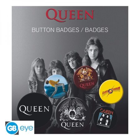 QUEEN - Pack de Badges - Mix