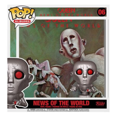 Queen POP! Albums Vinyl Figurine News of the World 9 cm N°06