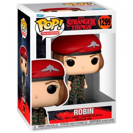 Stranger Things POP! TV Vinyl figurine Hunter Robin 9 cm n°1299