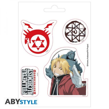 FULLMETAL ALCHEMIST - Stickers - 16x11cm /2 planches - Alchimistes