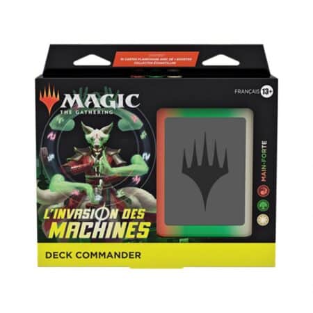 Magic the Gathering - L'invasion des Machines - Deck Préconstruit Commander - Main-Forte - FRANCAIS