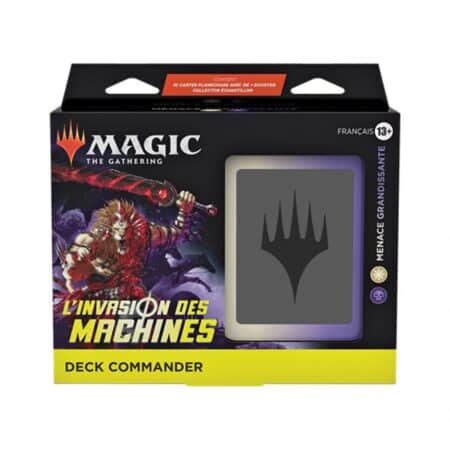 Magic the Gathering - L'invasion des Machines - Deck Préconstruit Commander - Menace Grandissante - FRANCAIS