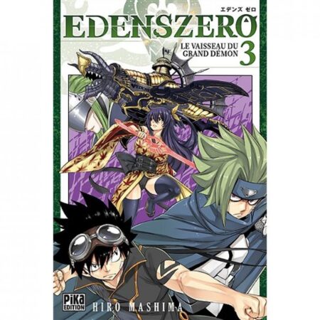 Manga, Edens Zero tome 3 le vaisseau du grand démon, occasion bon état