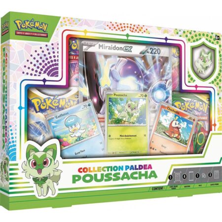 Pokémon - Écarlate et Violet - Coffret Ex - Collection Paldéa - Poussacha