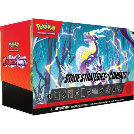 Pokémon Coffret Stade Stratégies et Combats SV01 : Écarlate et Violet Version Française