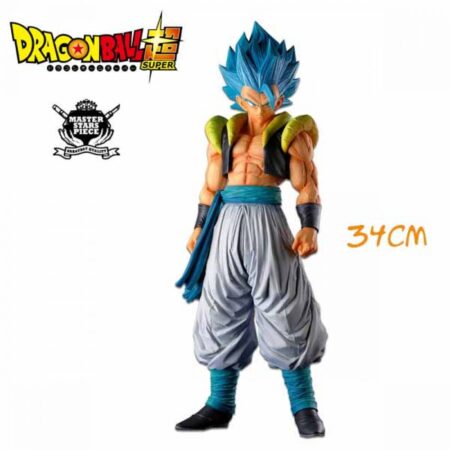 Dragon Ball Super Master Stars Piece Figurine Gogeta The Brush Super Saiyan Blue 34cm