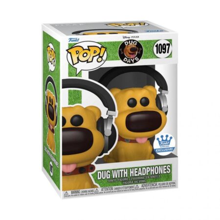 Dug Days POP! Disney Vinyl figurine Dug with Headphones 9 cm N°1097