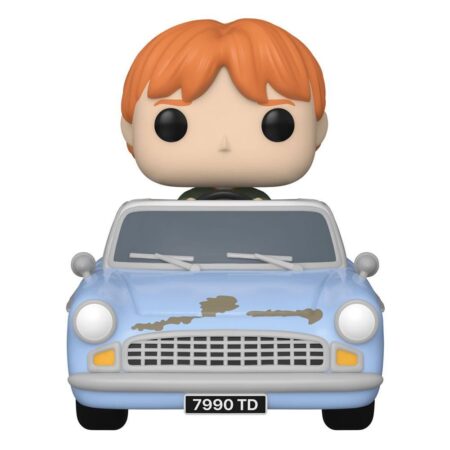Harry Potter - Chamber of Secrets Anniversary POP! Rides Vinyl figurine Ron avec Voiture 15 cm N°112
