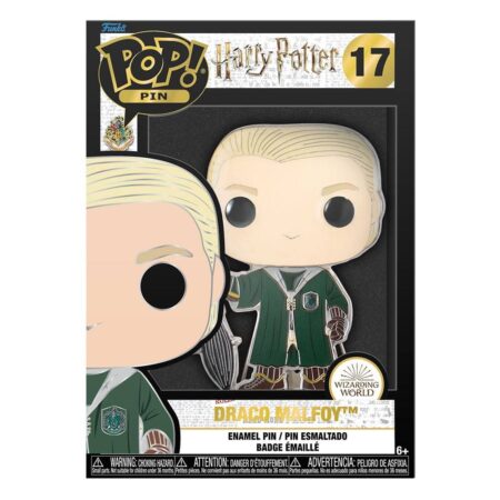 Harry Potter POP! Pin pin's émaillé Draco Malfoy 10 cm N°17