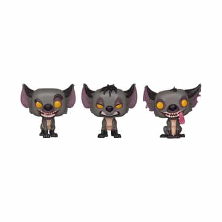 Le Roi Lion Figurine POP! Tripack Banzai, Shenzi & Ed, Occasion Bon Etat