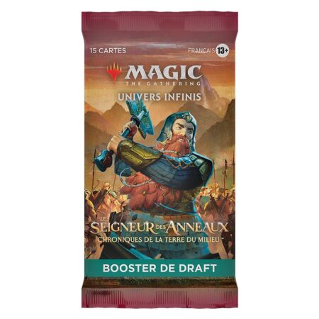 Magic the Gathering Booster Draft - Le Seigneur des Anneaux : chroniques de la Terre du Milieu FRANCAIS