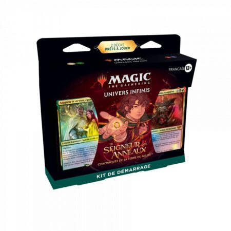 Kit de démarrage Le Seigneur des Anneaux : chroniques de la Terre du Milieu Magic the Gathering FR (Version Française)