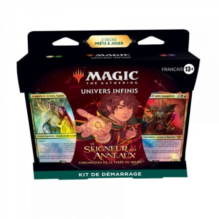 Kit de démarrage Le Seigneur des Anneaux : chroniques de la Terre du Milieu Magic the Gathering FR (Version Française)