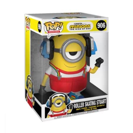 Minions 2 Jumbo Taille géante Super Sized POP! Movies figurine Roller Skating Stuart 25 cm