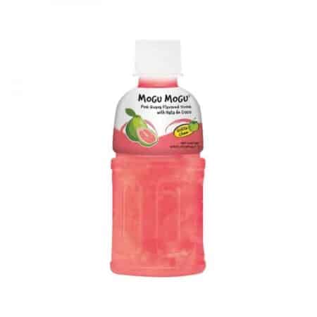 Mogu Mogu, Saveur Goyave Rose et Nata de Coco, 32 cL