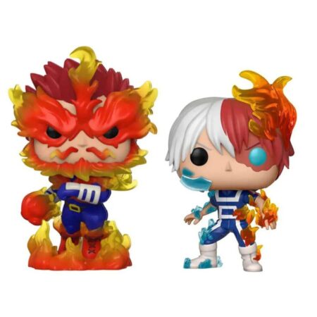 My Hero Academia POP! Todoroki et Endeavor Double Pack Vinyl figurine 9 cm