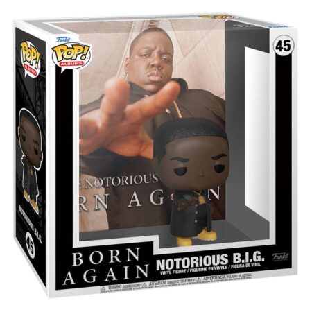 Notorious B.I.G. POP! Albums Vinyl Figurine Biggie Smalls - Born Again 9 cm N°45