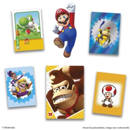 Panini Pochette de Cartes à Echanger Super Mario Aléatoires