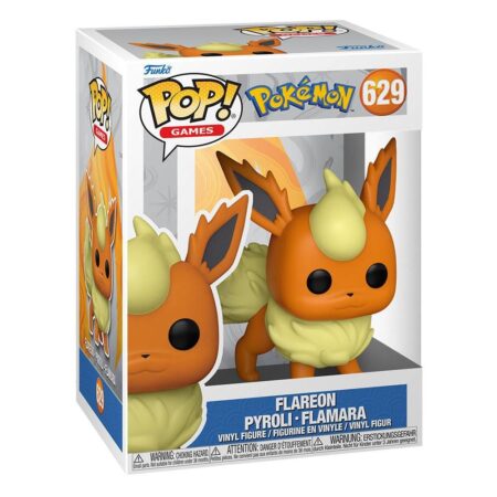 Pyroli / Flareon N° 629 Pop!  Games Pokémon figurine vinyl 9 cm