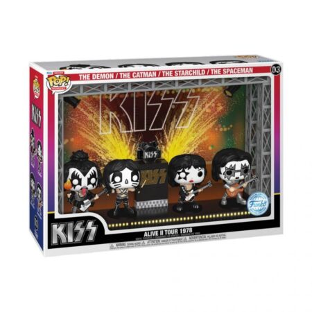 Kiss Moments - Alive II Tour 1978 N°03 POP! Vinyl 4 figurines 9 cm