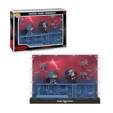 Stranger Thing Moment POP! Dustin & Eddie Metal Band N°05 Vinyl 3 figurines 9 cm