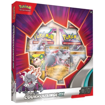 Pokémon : Coffret Courrousinge-ex juillet 2023