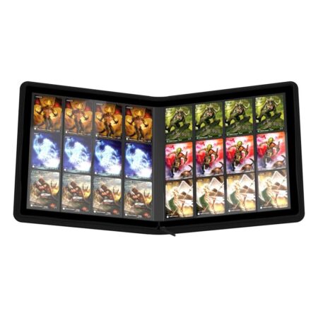 Ultimate Guard Zipfolio Xenoskin Quadrow Noir 480 cartes