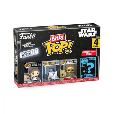 Star Wars Bitty Pop! 4 minis Pop! Coffret Leia figurine 2,5 cm