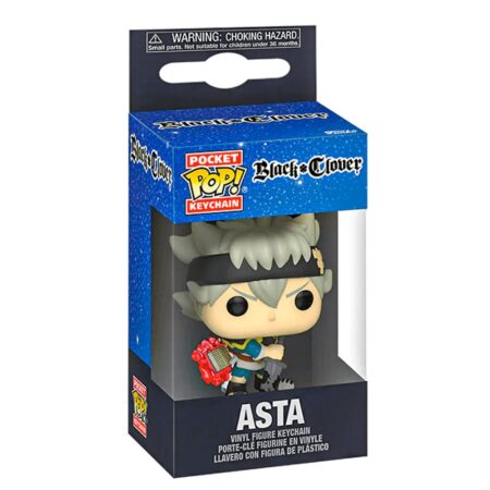 BLACK CLOVER - porte-clés Pocket POP!  Keychains - Asta