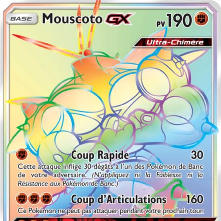 Carte Pokémon - 115/111Mouscoto-GX - Invasion Carmin Soleil et Lune Near Mint