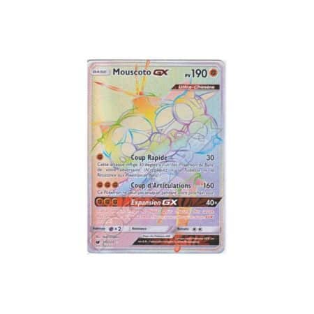 Carte Pokémon - 115/111Mouscoto-GX - Invasion Carmin Soleil et Lune Near Mint