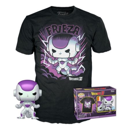 Dragonball Z POP! & Tee set figurine et T-Shirt Frieza