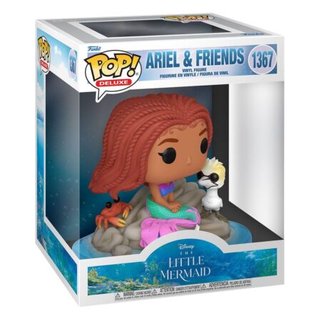 La Petite Sirène POP! Deluxe Vinyl Figurine Ariel & Friends 9 cm N°1367