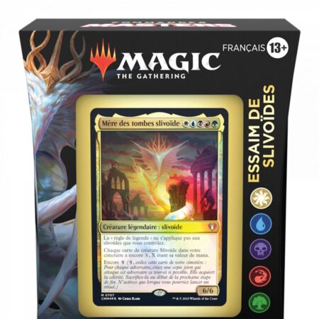 Magic the Gathering Commander Masters Deck Commander Essaim de Slivoïde Version française (VF)