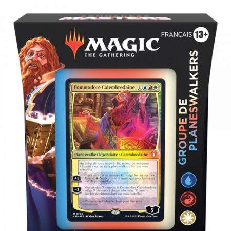 Magic the Gathering Commander Masters Deck Commander Groupes de Planeswalker Version française (VF)