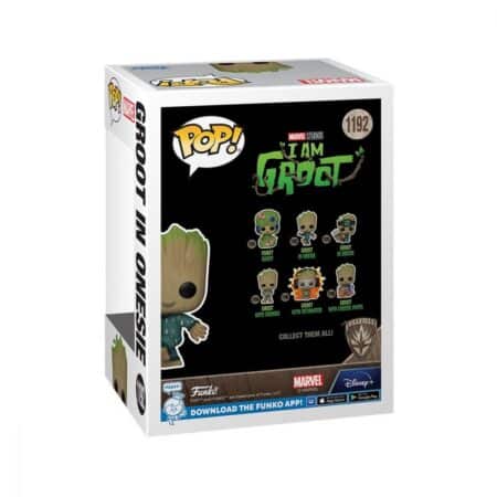 Marvel Pop I Am Groot Groot Pyjama Dancing N° 1192