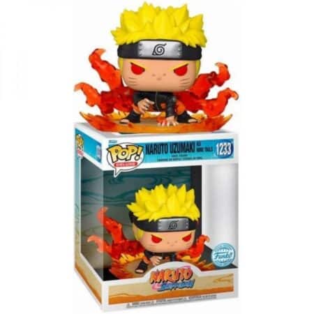 Naruto Shippuden POP! Deluxe Vinyl figurine Naruto Uzumaki as Nine Tails Special Edition 9 cm N°1233