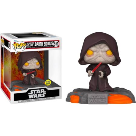 Star Wars POP! Deluxe Vinyl figurine Red Saber Series Volume 1: Darth Sidious / Palpatine 9 cm N°519